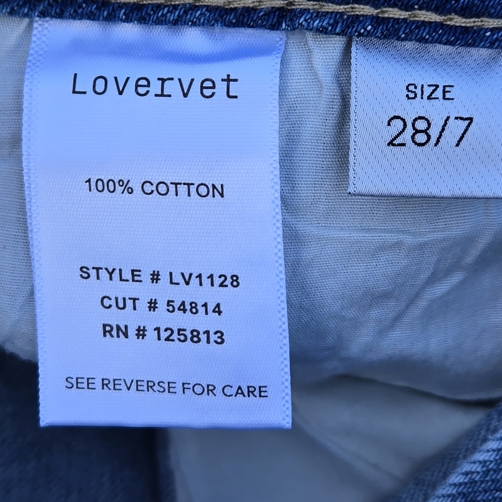 Vervet Lovervet Light Wash Jeans 28/7 - Picture 7 of 10